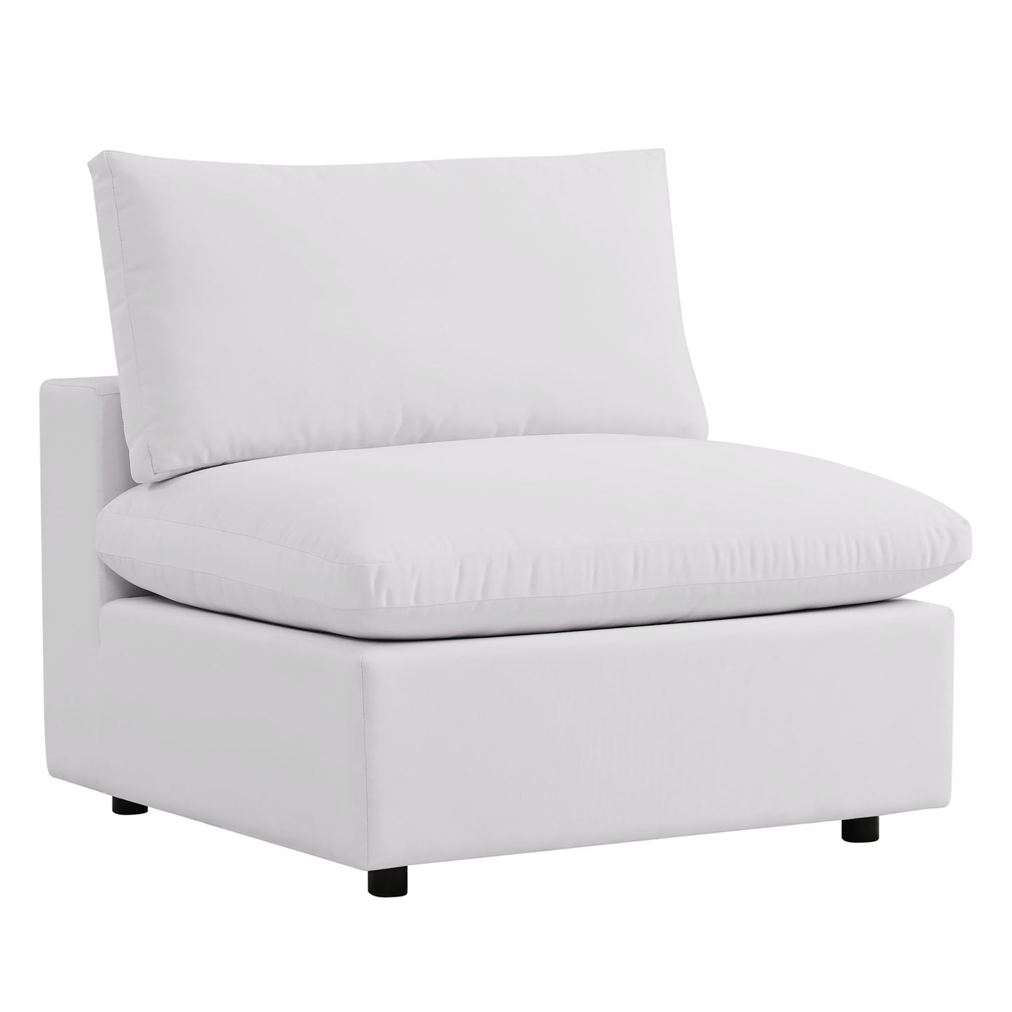 Modway - Commix 5-Piece Outdoor Patio Sectional Sofa by Modway  Outdoor Furniture Sofa Sectionals White - EEI-5587-WHI