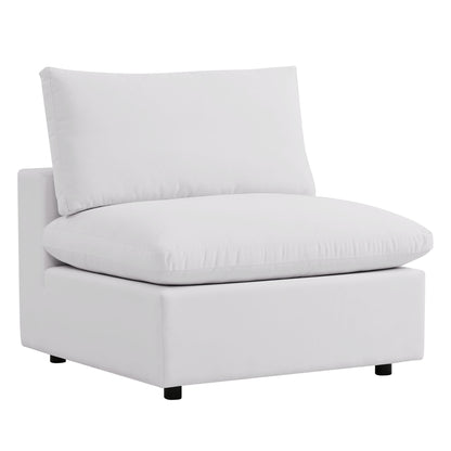 Modway - Commix 5-Piece Outdoor Patio Sectional Sofa by Modway  Outdoor Furniture Sofa Sectionals White - EEI-5587-WHI
