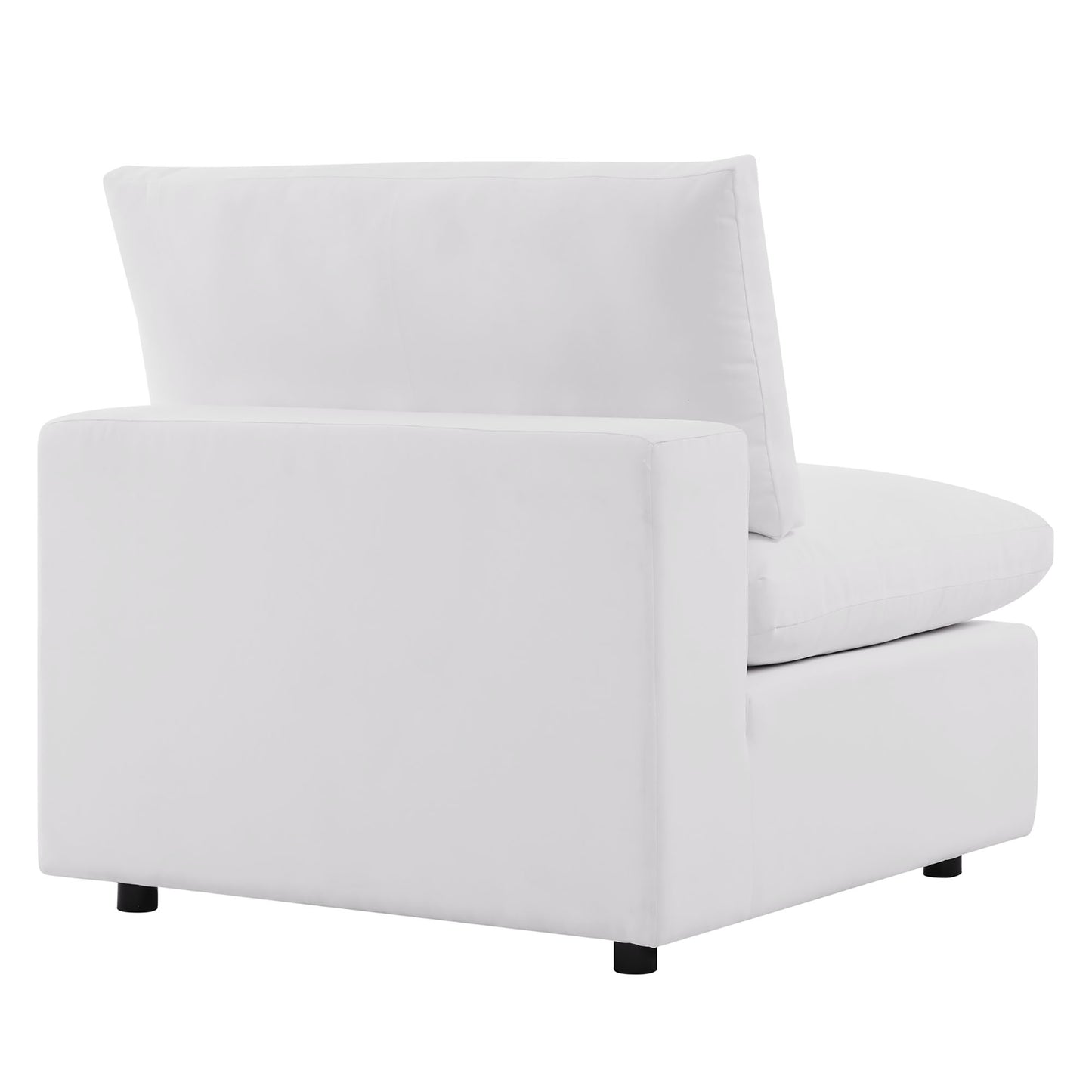 Modway - Commix 5-Piece Outdoor Patio Sectional Sofa by Modway  Outdoor Furniture Sofa Sectionals White - EEI-5587-WHI