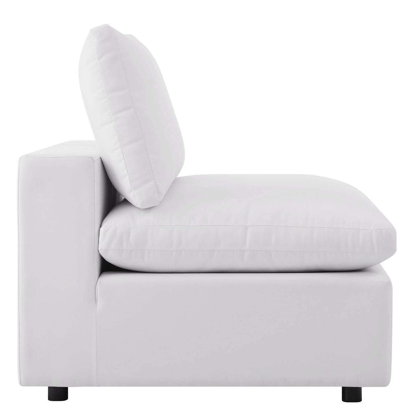 Modway - Commix 5-Piece Outdoor Patio Sectional Sofa by Modway  Outdoor Furniture Sofa Sectionals White - EEI-5589-WHI