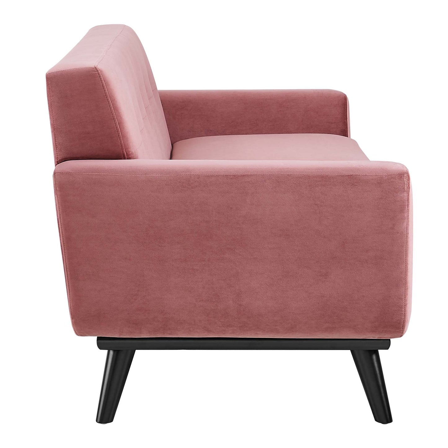 Modway Outlet Engage Performance Velvet Loveseat by Modway  Living Room Furniture Dusty Rose - EEI-5599-DUS