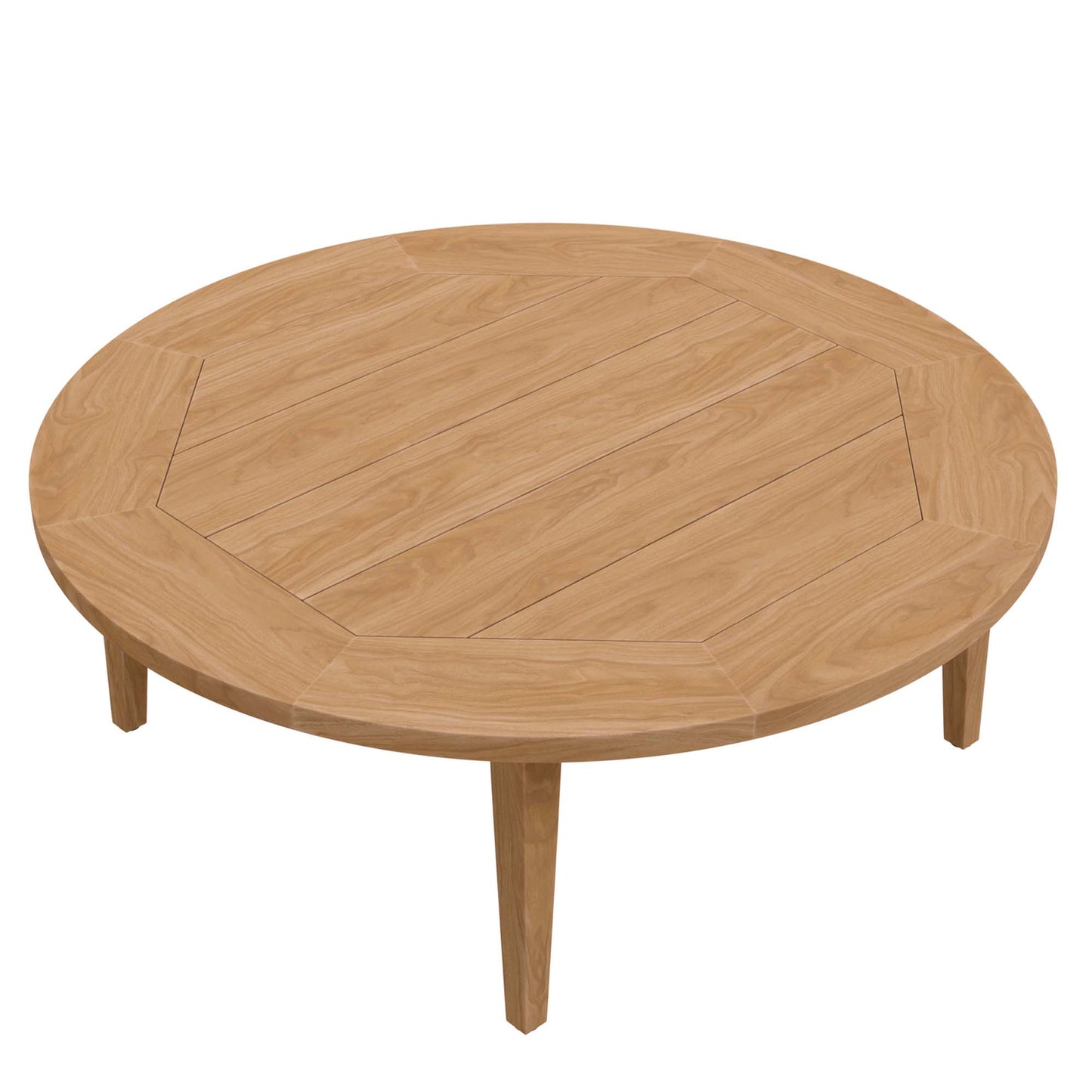 Modway - Brisbane Teak Wood Outdoor Patio Coffee Table by Modway  Outdoor Furniture Bar and Dining Brown - EEI-5603-NAT