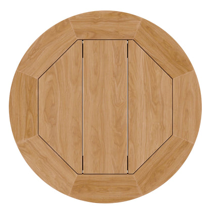 Modway - Brisbane Teak Wood Outdoor Patio Side Table by Modway  Outdoor Furniture Bar and Dining Brown - EEI-5604-NAT