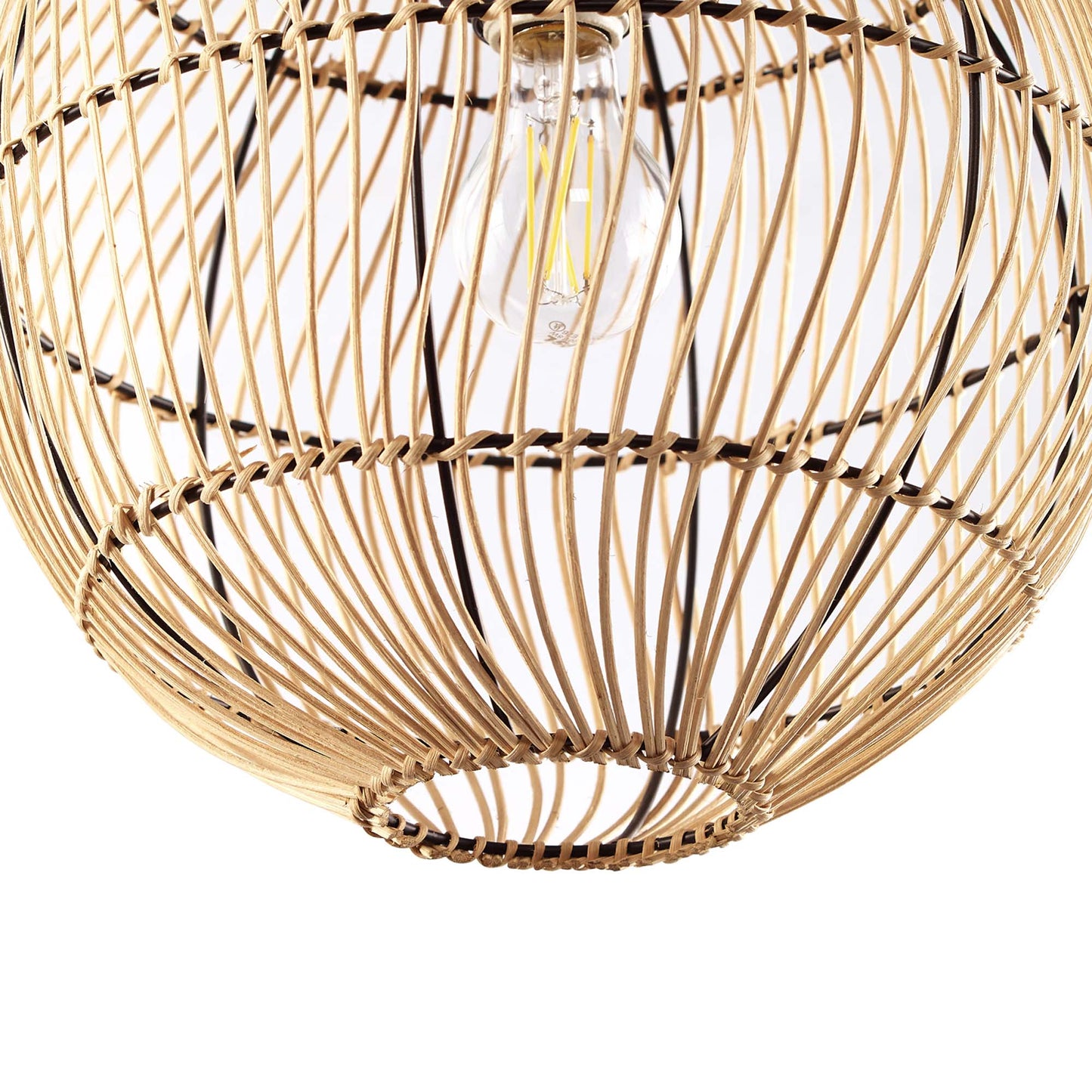 Modway Outlet Nurture Rattan Pendant Light by Modway  Lighting Lighting Natural - EEI-5612-NAT