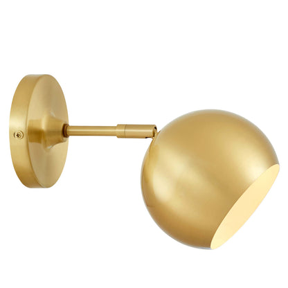 Modway Outlet Chalice 4" Swing-Arm Metal Wall Sconce by Modway  Lighting Lighting Satin Brass - EEI-5613-SBR