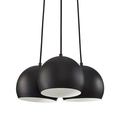 Modway Outlet Chalice 3-Light Metal Pendant by Modway  Lighting Lighting Black - EEI-5614-BLK