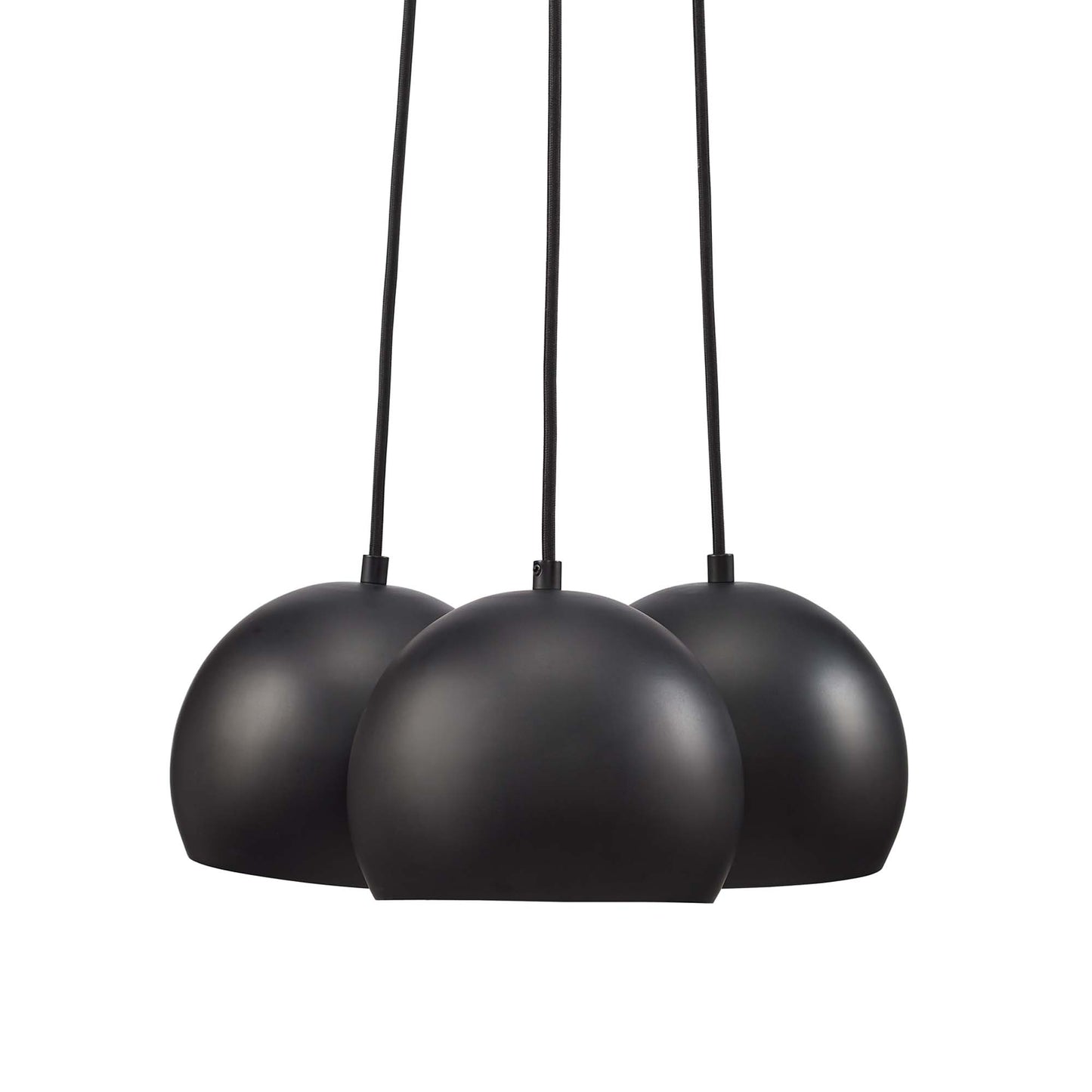Modway Outlet Chalice 3-Light Metal Pendant by Modway  Lighting Lighting Black - EEI-5614-BLK