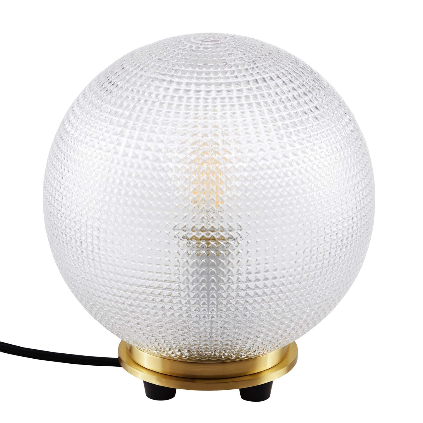 Modway Outlet Destiny Glass and Metal Table Lamp by Modway  Lighting Lighting Satin Brass - EEI-5615-SBR
