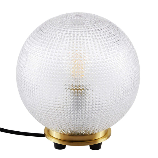 Modway Outlet Destiny Glass and Metal Table Lamp by Modway  Lighting Lighting Satin Brass - EEI-5615-SBR