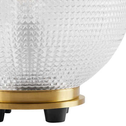 Modway Outlet Destiny Glass and Metal Table Lamp by Modway  Lighting Lighting Satin Brass - EEI-5615-SBR