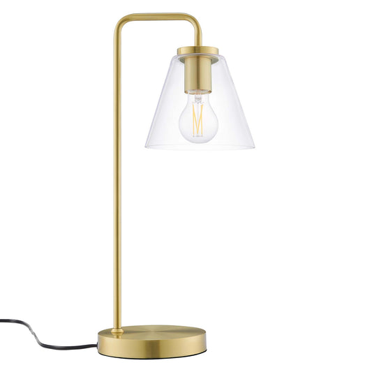 Modway - Element Glass Table Lamp by Modway  Lighting Table Lamps Brown - EEI-5619-SBR