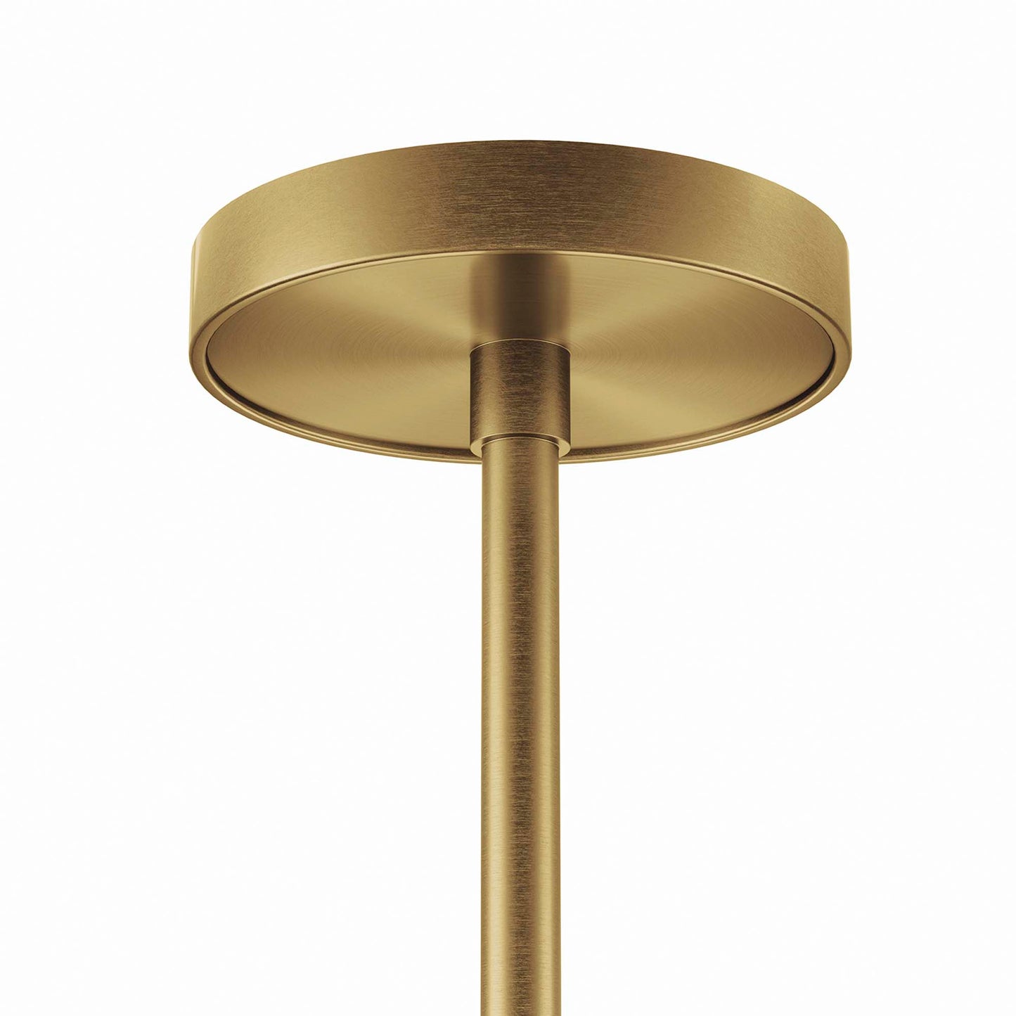 Modway Outlet Aspire Pendant Light by Modway  Lighting Lighting White Satin Brass - EEI-5639-WHI-SBR