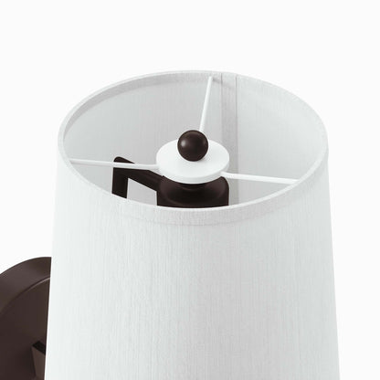 Modway Outlet Surround Wall Sconce by Modway  Lighting Lighting White Bronze - EEI-5643-WHI-BRZ