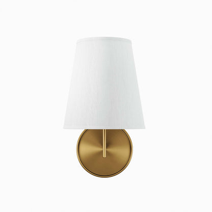 Modway Outlet Surround Wall Sconce by Modway  Lighting Lighting White Satin Brass - EEI-5643-WHI-SBR