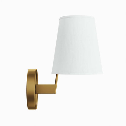 Modway Outlet Surround Wall Sconce by Modway  Lighting Lighting White Satin Brass - EEI-5643-WHI-SBR