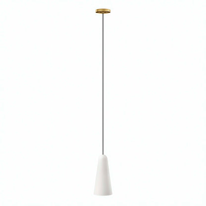 Modway Outlet Beacon 1-Light Pendant Light by Modway  Lighting Lighting Opal Satin Brass - EEI-5644-OPA-SBR