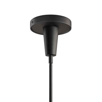 Modway Outlet Beacon 3-Light Pendant Light by Modway  Lighting Lighting Opal Black - EEI-5647-OPA-BLK