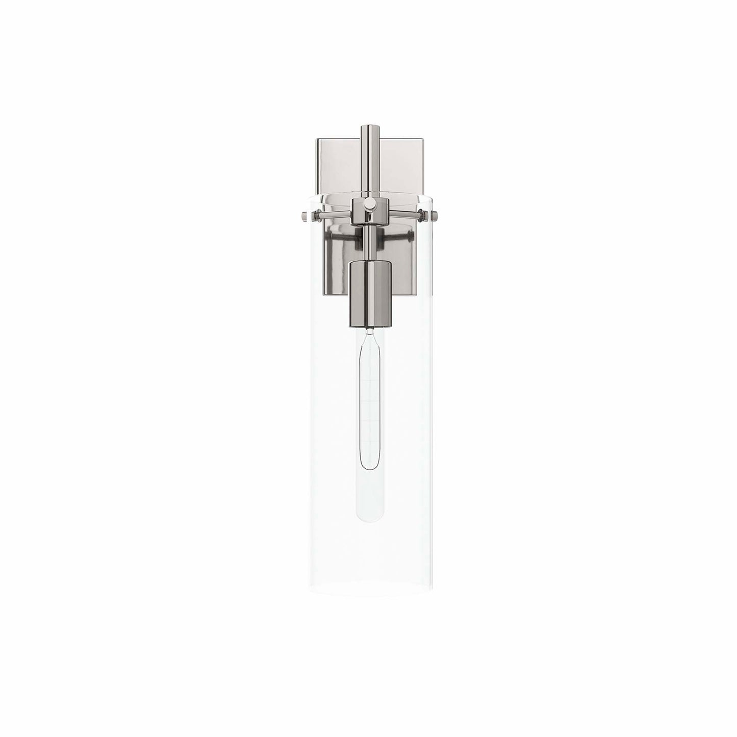 Modway Outlet Skylark Wall Sconce by Modway  Lighting Lighting Clear Polished Nickel - EEI-5649-CLR-PON