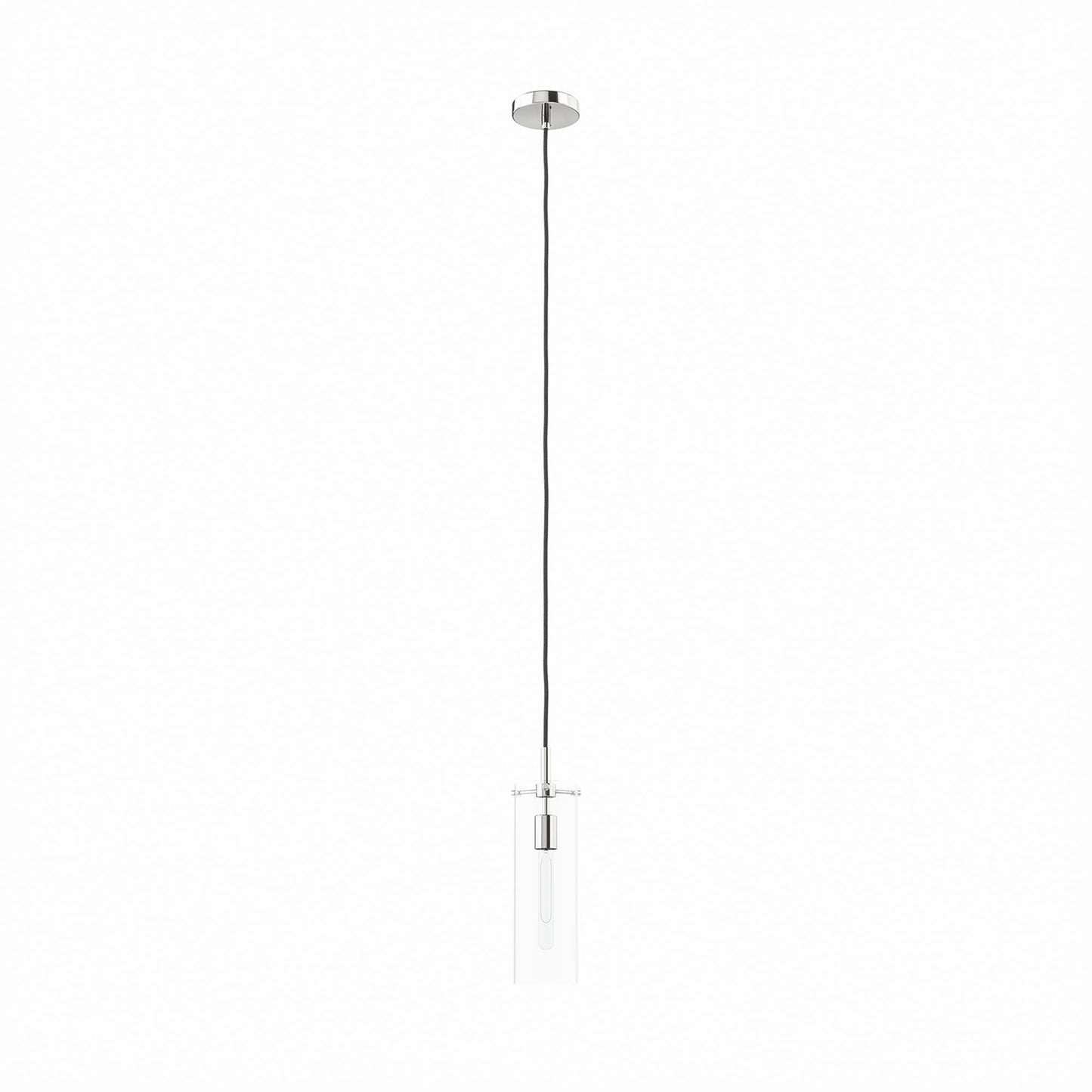Modway Outlet Skylark Pendant Light by Modway  Lighting Lighting Clear Polished Nickel - EEI-5652-CLR-PON