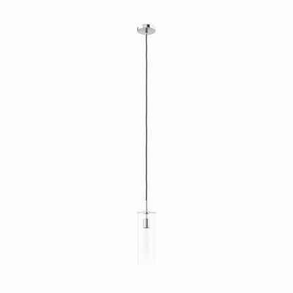 Modway Outlet Skylark Pendant Light by Modway  Lighting Lighting Clear Polished Nickel - EEI-5652-CLR-PON