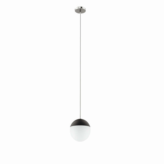 Modway Outlet Stellar 1-Light Pendant Light by Modway  Lighting Lighting Opal Polished Nickel - EEI-5653-OPA-PON