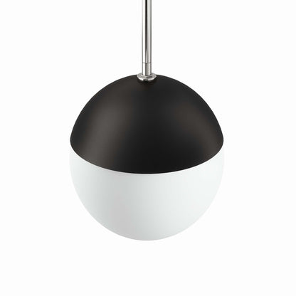 Modway Outlet Stellar 1-Light Pendant Light by Modway  Lighting Lighting Opal Polished Nickel - EEI-5653-OPA-PON