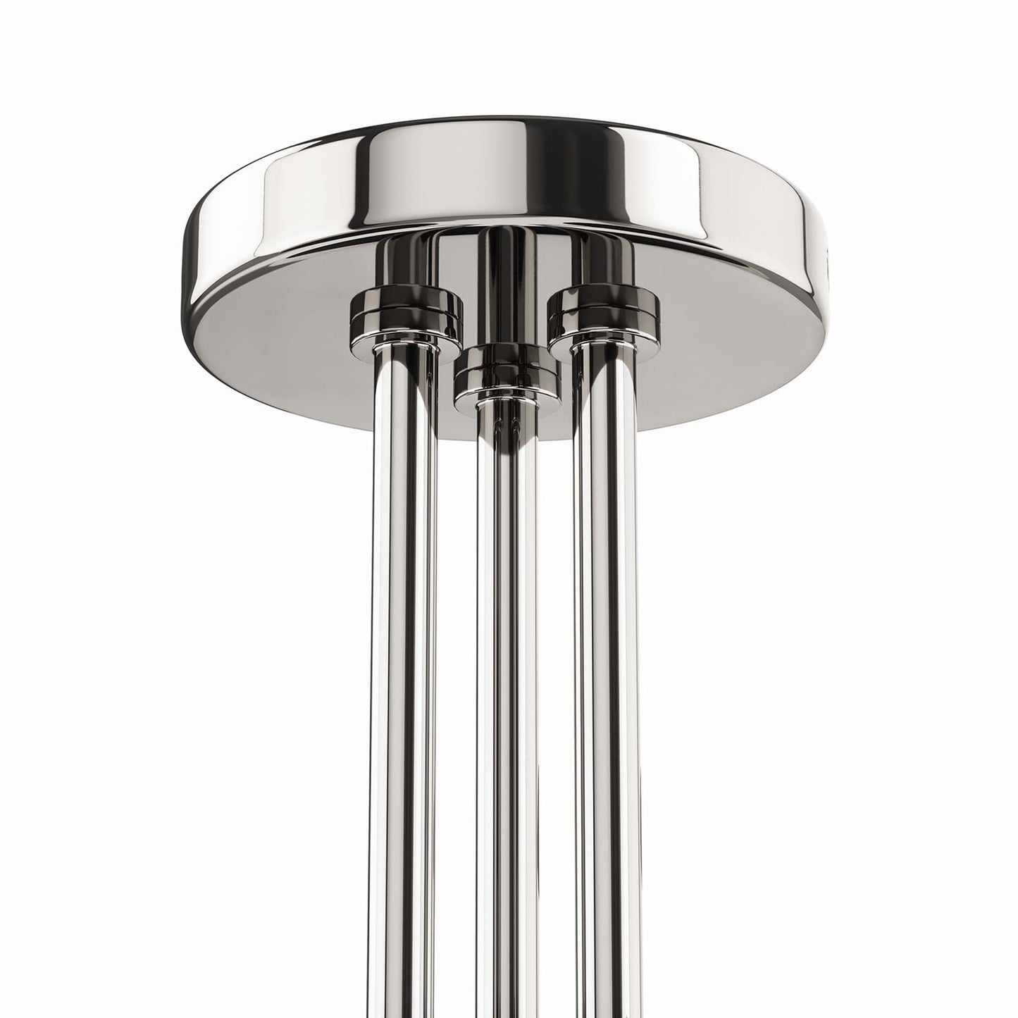 Modway Outlet Stellar 3-Light Semi-Flush Ceiling Light by Modway  Lighting Lighting Opal Polished Nickel - EEI-5656-OPA-PON