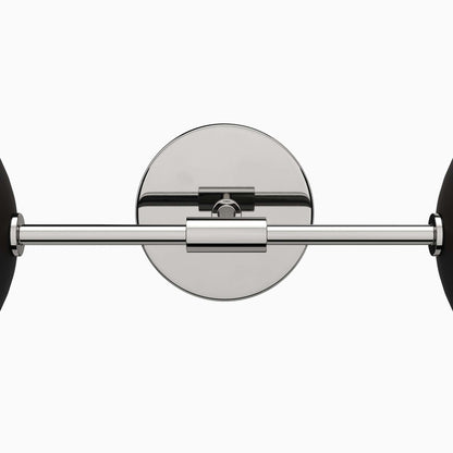 Modway Outlet Stellar 2-Light Wall Sconce by Modway  Lighting Lighting Opal Polished Nickel - EEI-5657-OPA-PON