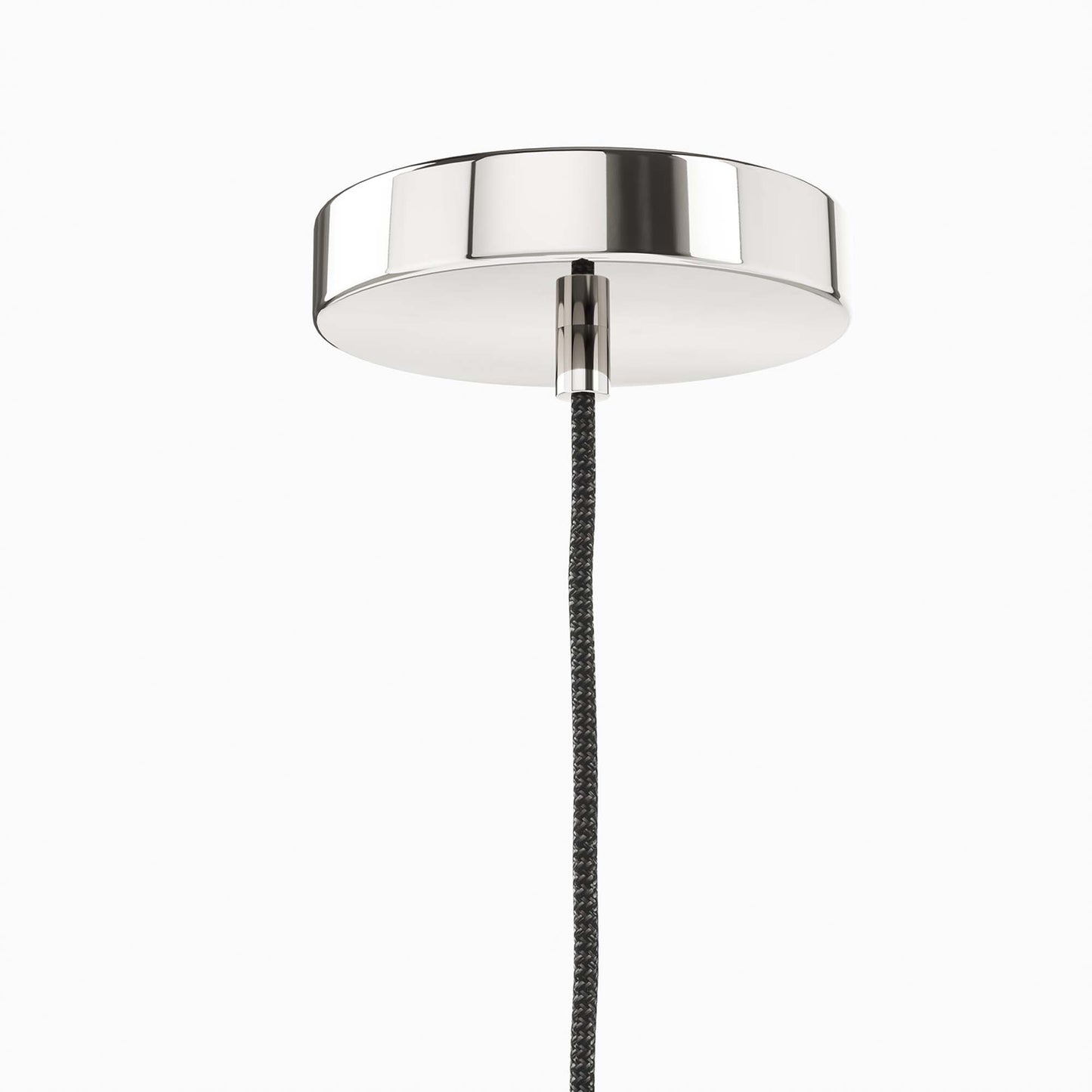 Modway Outlet Starlight 1-Light Pendant Light by Modway  Lighting Lighting White Polished Nickel - EEI-5659-WHI-PON