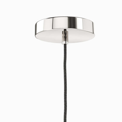 Modway Outlet Starlight 1-Light Pendant Light by Modway  Lighting Lighting White Polished Nickel - EEI-5659-WHI-PON