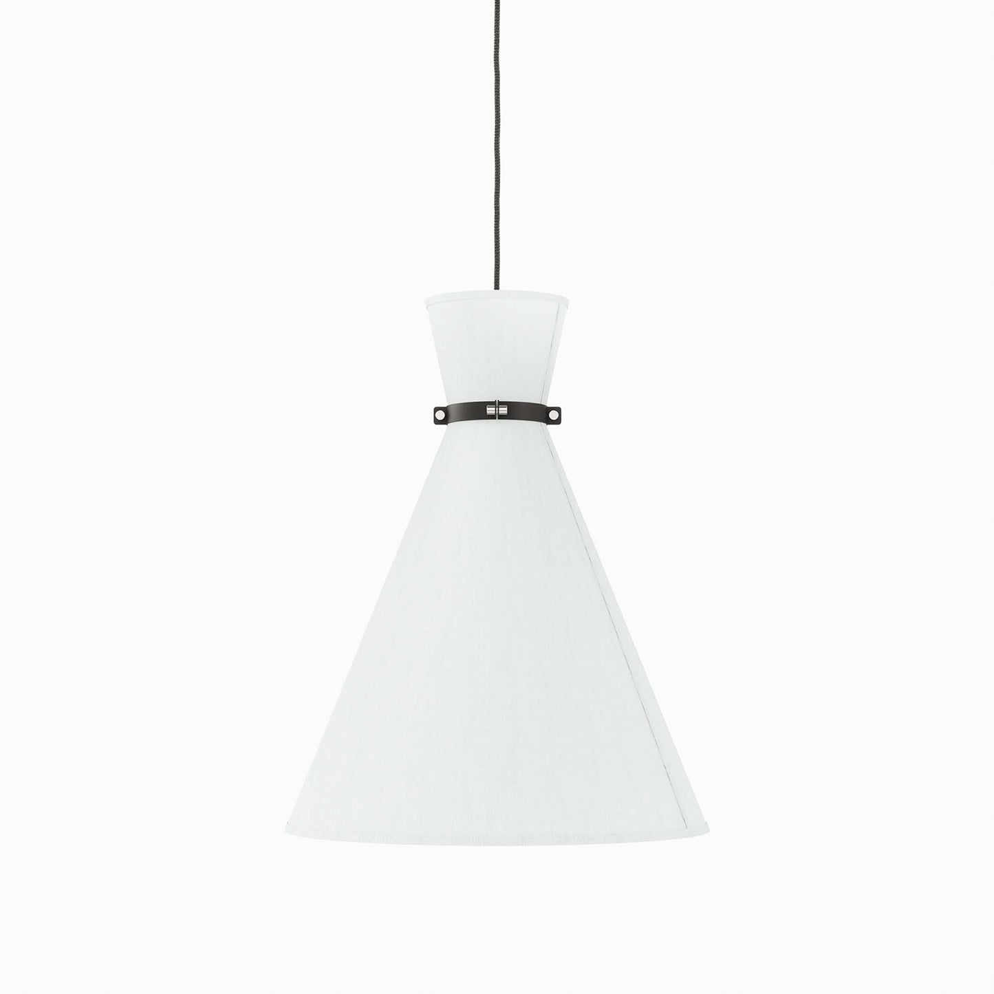 Modway Outlet Starlight 1-Light Pendant Light by Modway  Lighting Lighting White Polished Nickel - EEI-5659-WHI-PON