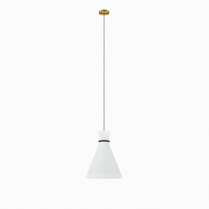 Modway Outlet Starlight 1-Light Pendant Light by Modway  Lighting Lighting White Satin Brass - EEI-5659-WHI-SBR