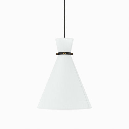 Modway Outlet Starlight 1-Light Pendant Light by Modway  Lighting Lighting White Satin Brass - EEI-5659-WHI-SBR