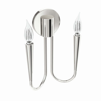 Modway Outlet Penrose 2-Light Wall Sconce by Modway  Lighting Lighting Polished Nickel - EEI-5666-PON