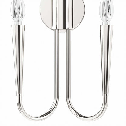 Modway Outlet Penrose 2-Light Wall Sconce by Modway  Lighting Lighting Polished Nickel - EEI-5666-PON