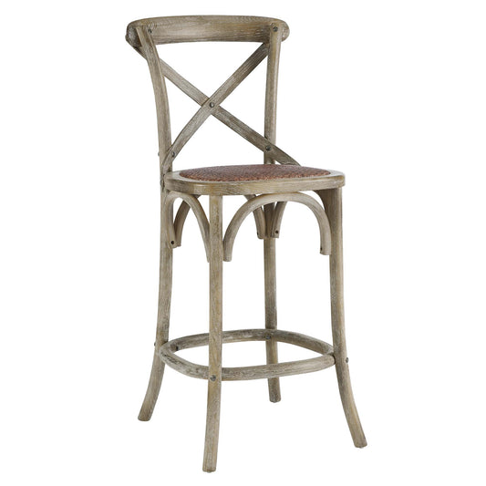 Modway - Gear Counter Stool by Modway  Bar and Dining Bar and Counter Stools Gray - EEI-5667-GRY