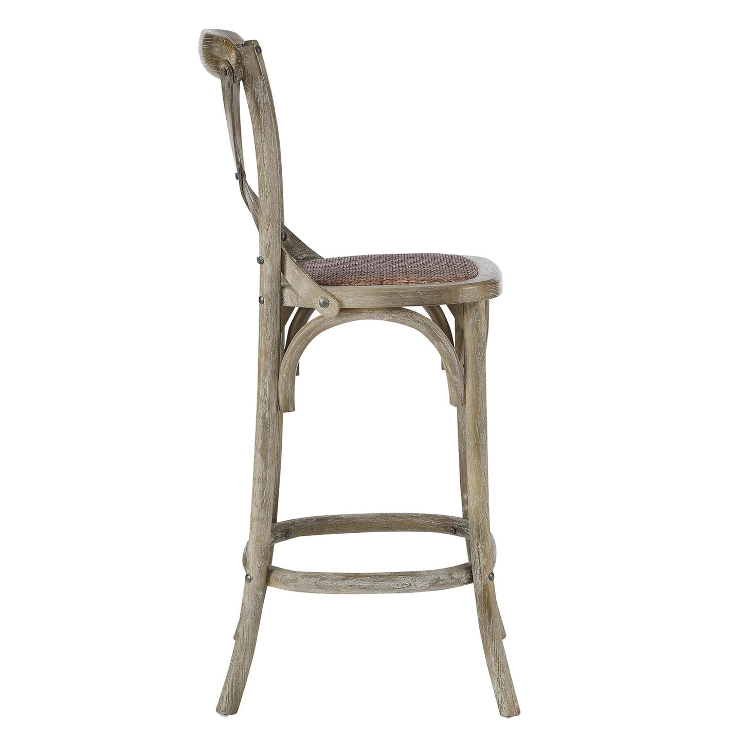 Modway - Gear Counter Stool by Modway  Bar and Dining Bar and Counter Stools Gray - EEI-5667-GRY