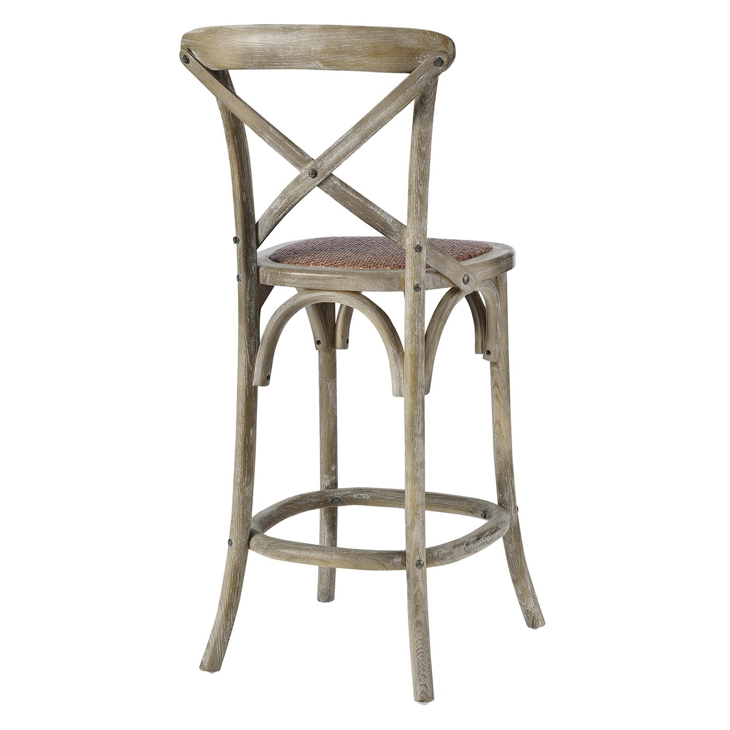 Modway - Gear Counter Stool by Modway  Bar and Dining Bar and Counter Stools Gray - EEI-5667-GRY