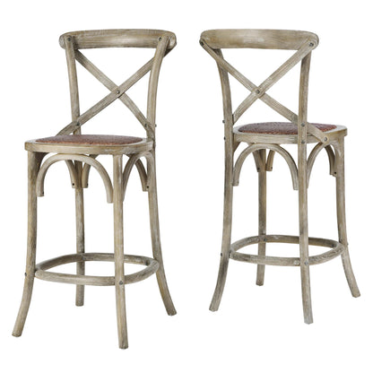 Modway - Gear Counter Stool by Modway  Bar and Dining Bar and Counter Stools Gray - EEI-5667-GRY