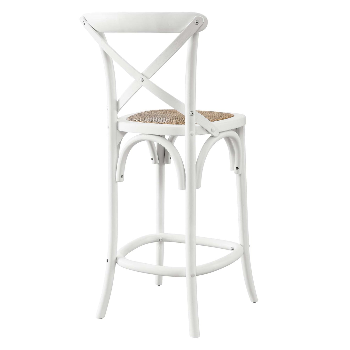 Modway - Gear Counter Stool by Modway  Bar and Dining Bar and Counter Stools White - EEI-5667-WHI