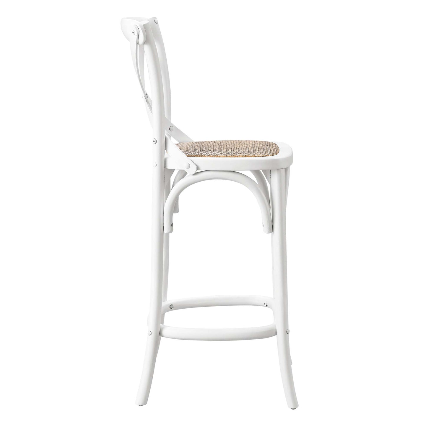 Modway - Gear Counter Stool by Modway  Bar and Dining Bar and Counter Stools White - EEI-5667-WHI