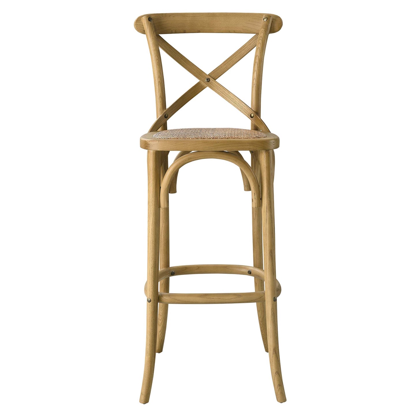 Modway - Gear Bar Stool by Modway  Bar and Dining Bar and Counter Stools Brown - EEI-5668-NAT