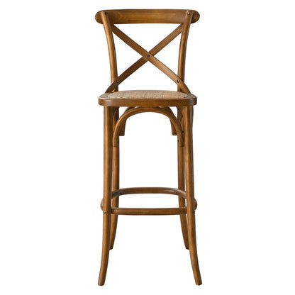 Modway - Gear Bar Stool by Modway  Bar and Dining Bar and Counter Stools Brown - EEI-5668-WAL