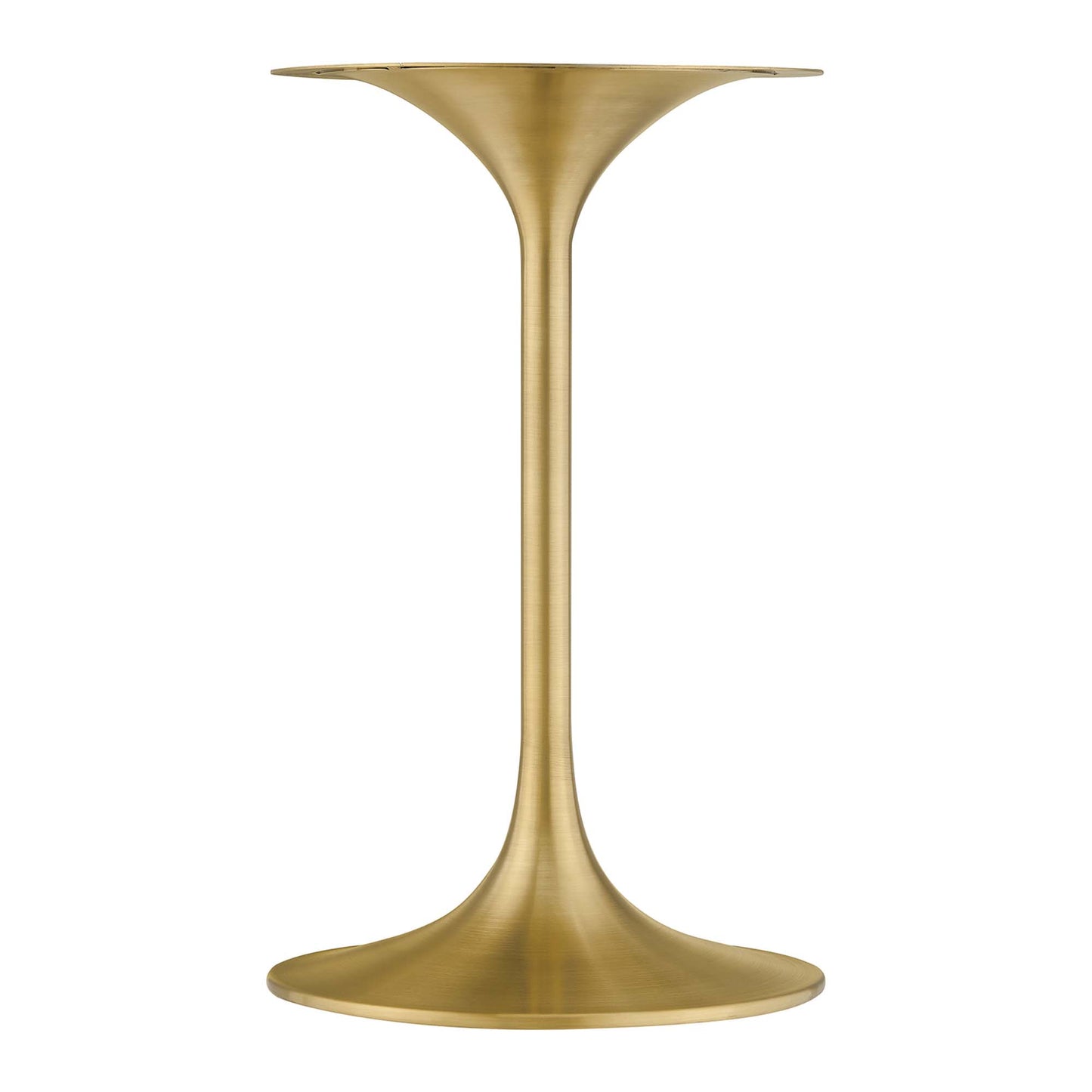 Modway - Lippa 20" Round Wood Side Table by Modway  Living Room Tables Brown - EEI-5684-GLD-WAL