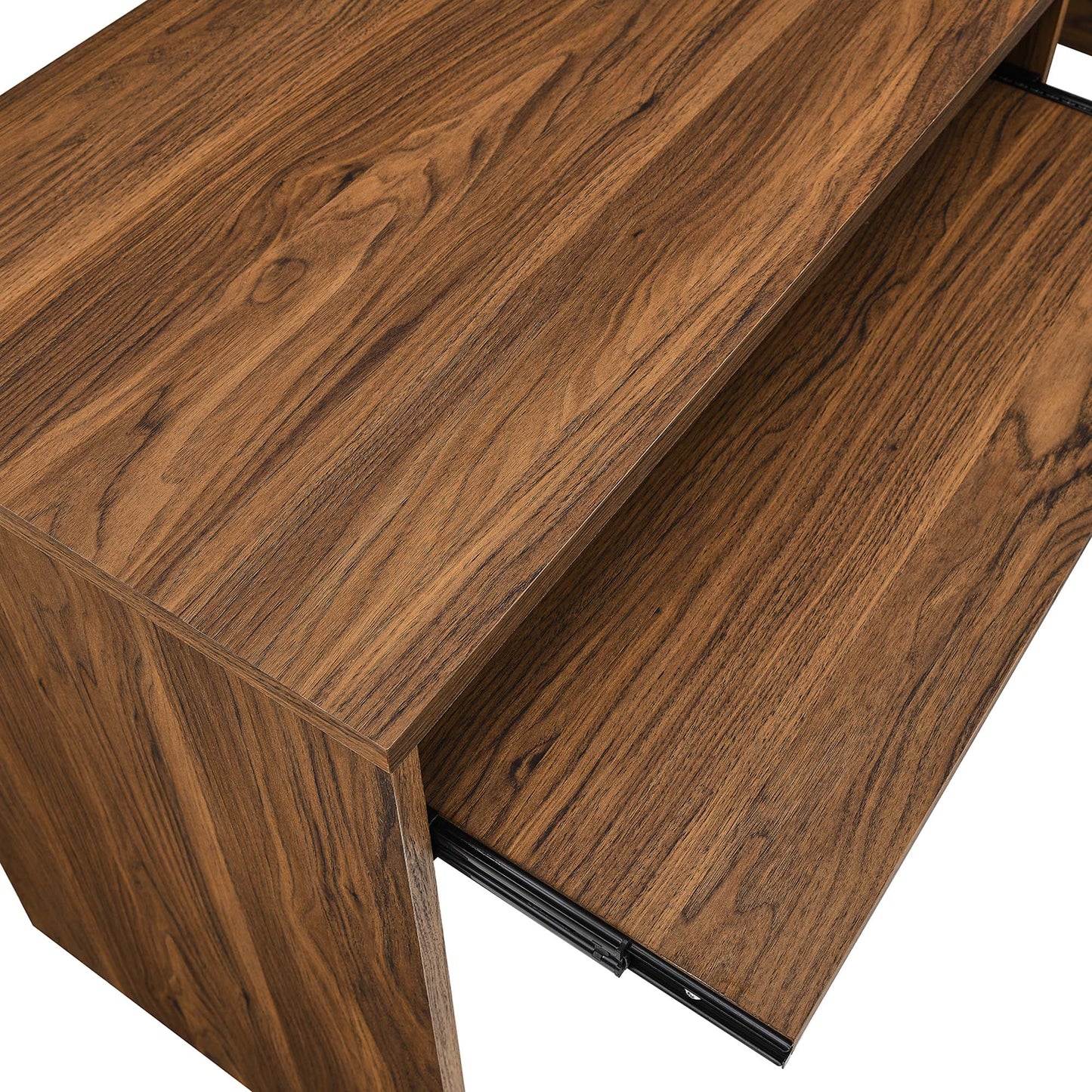 Modway - Venture L-Shaped Wood Office Desk by Modway  Office Furniture Computer Desks Brown - EEI-5703-WAL