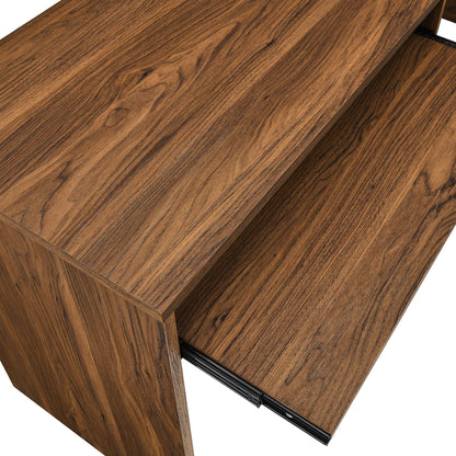 Modway - Venture L-Shaped Wood Office Desk by Modway  Office Furniture Computer Desks Brown - EEI-5703-WAL