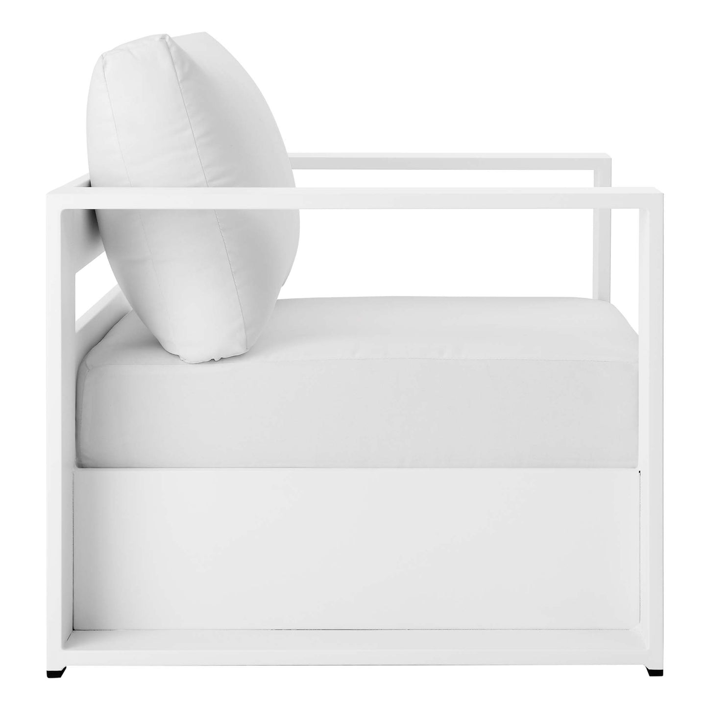 Modway - Tahoe 3-Piece Outdoor Patio Powder-Coated Aluminum Set by Modway  Outdoor Furniture Sofa Sectionals White - EEI-5748-WHI-WHI