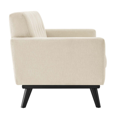 Modway Outlet Engage Herringbone Fabric Loveseat by Modway  Living Room Furniture Beige - EEI-5759-BEI