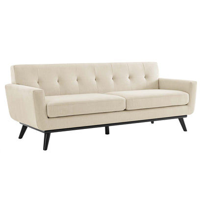 Modway Outlet Engage Herringbone Fabric Sofa by Modway  Living Room Furniture Beige - EEI-5760-BEI
