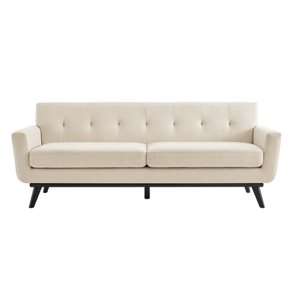 Modway Outlet Engage Herringbone Fabric Sofa by Modway  Living Room Furniture Beige - EEI-5760-BEI
